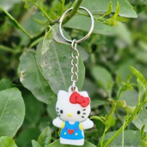 Hello Kitty Silicone Keychain - Image 1