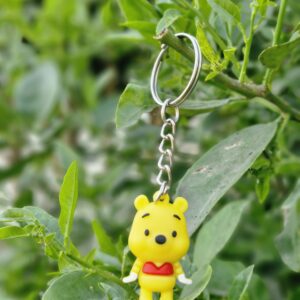 Cute Bear Silicone Keychain - Image 1