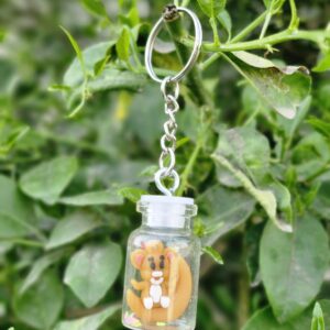 Adorable Jarry in a Jar Keychain - Image 1