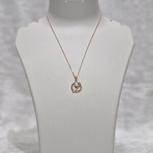 Cosmic Elegance - Saturn Pearl Necklace - Image 1