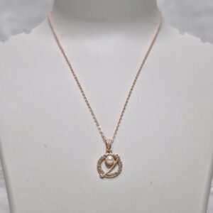 Cosmic Elegance - Saturn Pearl Necklace - Image 2