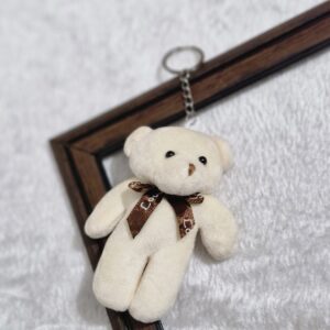 Plush Teddy Bear Keychain – Soft, Cute & Perfect for Gifting! - Image 1
