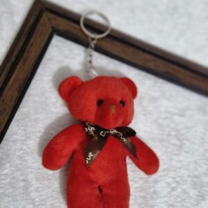 Adorable Red Teddy Bear Keychain β Carry Cuteness Everywhere! π§Έβ€οΈ - Image 1