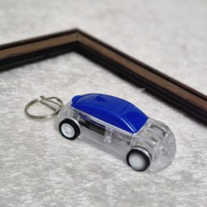 Car Keychain with Pull-Back Action & LED Light – Light Up & Zoom! - Image 1