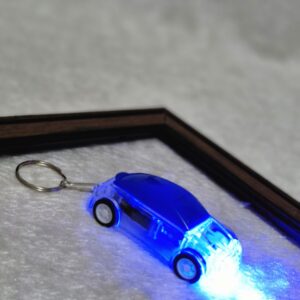 Car Keychain with Pull-Back Action & LED Light – Light Up & Zoom! - Image 2