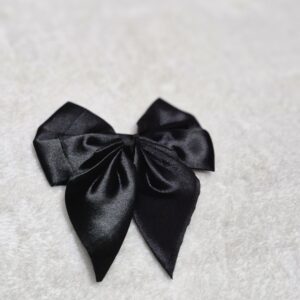 Velvet Noir Bow Clip – Classic with a Twist - Image 2