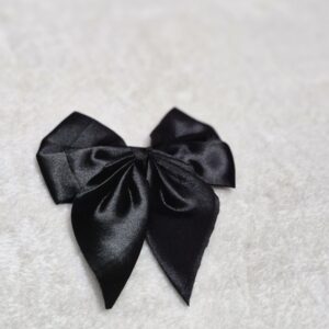 Velvet Noir Bow Clip – Classic with a Twist - Image 2