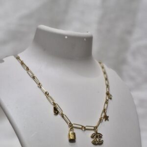 Premium Anti-Tarnish Gold Charm Pendant Necklace - Image 2
