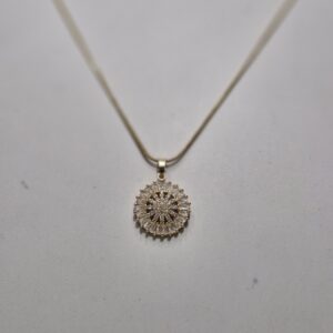 Premium Anti-Tarnish Radiance Pendant Necklace - Image 3